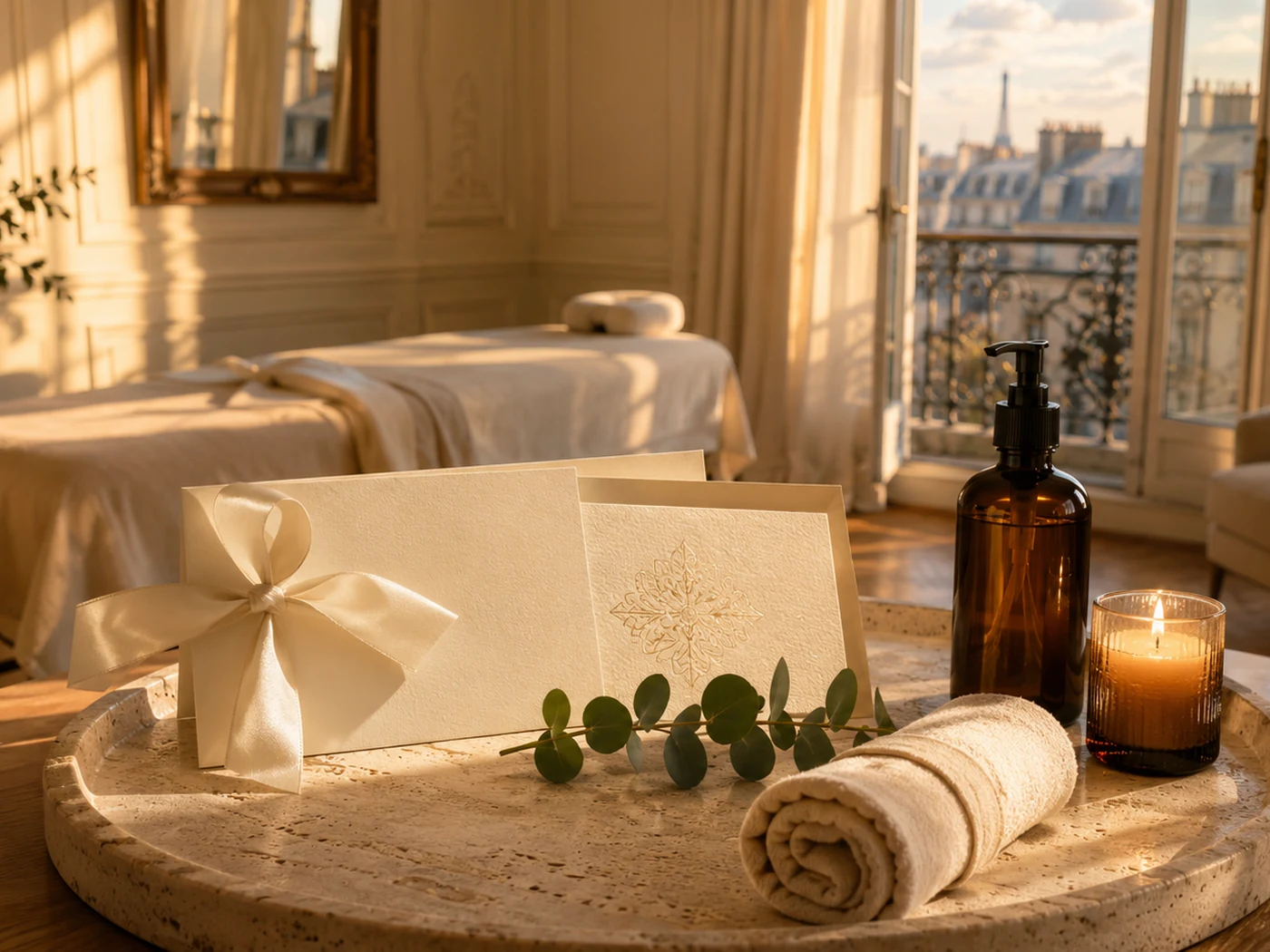 Prodigia gift card for a premium massage experience in Paris